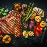 Grillen mit dem Bob Grillson Grill auf der Schlossterrasse